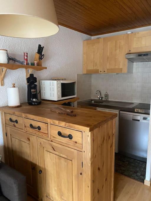 Ferienwohnung Grand Studio De 36M2 Avec Alcove, Situe Au Centre. Les Deux Alpes Exterior foto